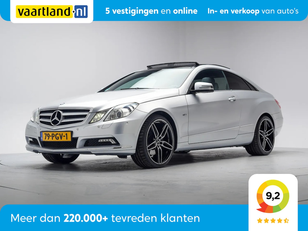 Mercedes-Benz E-klasse Coupé - 350 CGI Avantgarde 6 Cilinder! [ Panoramadak! Parkeersensoren Xenon ] - AutoWereld.nl