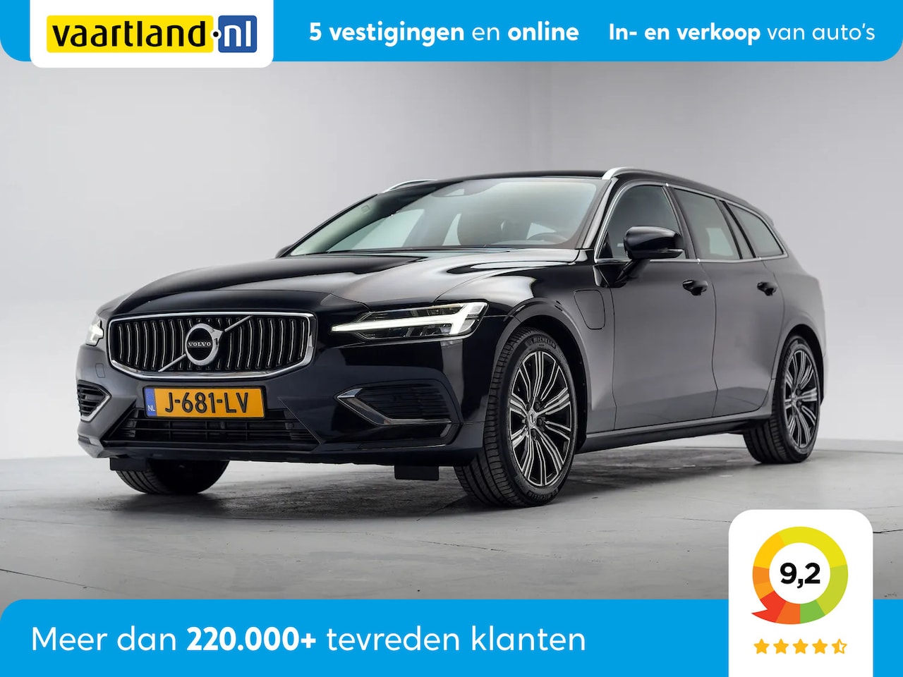 Volvo V60 - 2.0 T6 Recharge 341pk AWD Business Pro [ LED Trekhaak Stoelverwarming ] - AutoWereld.nl