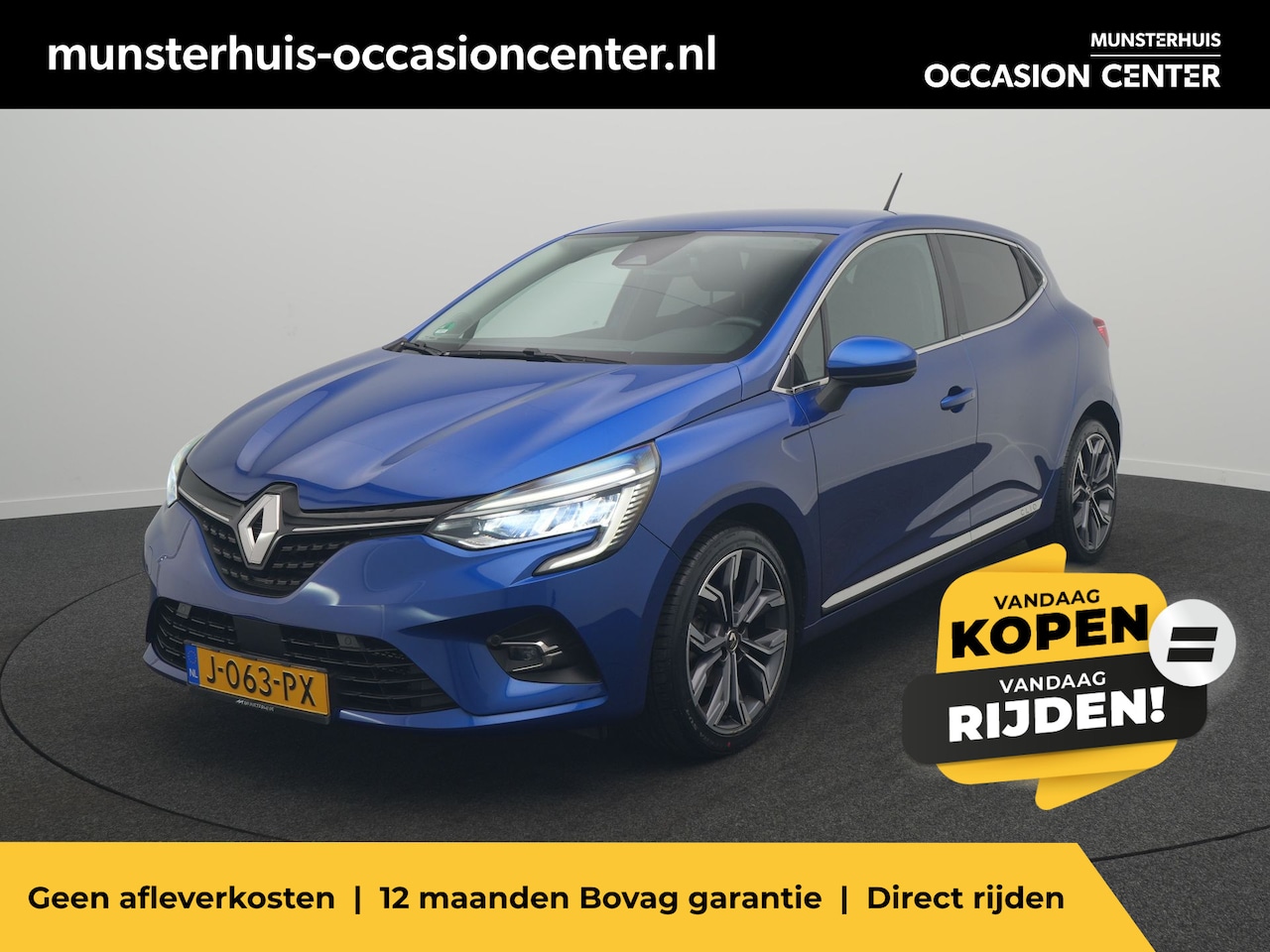Renault Clio - TCe 100 Intens - RIJKLAARPRIJS - Achteruitrijcamera - Cruise Control - Dealeronderhouden - AutoWereld.nl