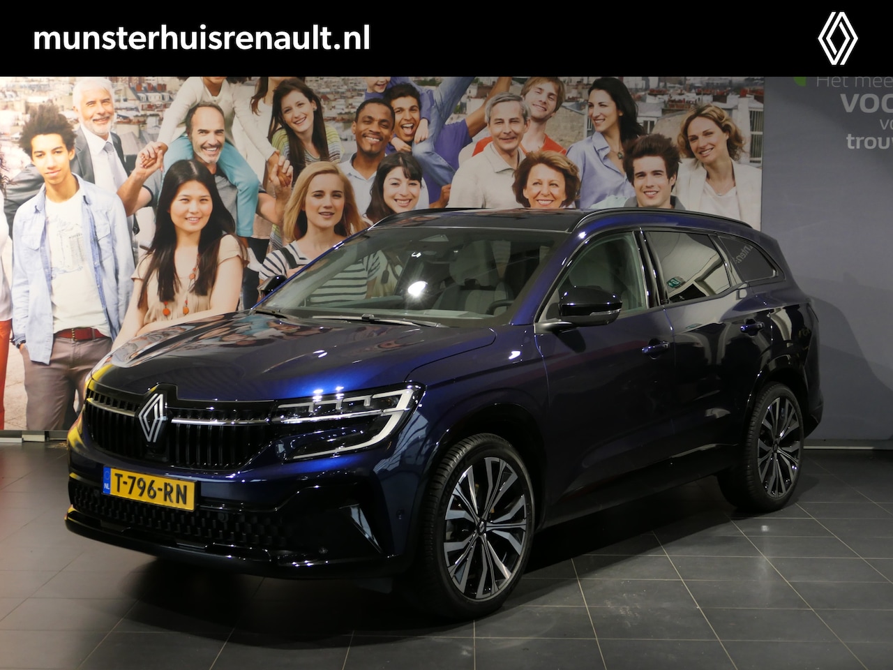 Renault Espace - E-Tech full hybrid 200 iconic 7p. *Panoramadak!* - Adaptive cruise, headup display, Harman - AutoWereld.nl
