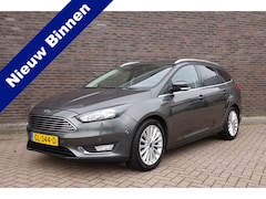 Ford Focus Wagon - 1.0 Titanium Edition, navigatie, parkeerass, nieuwe koppeling met drukgroep Prachtige auto