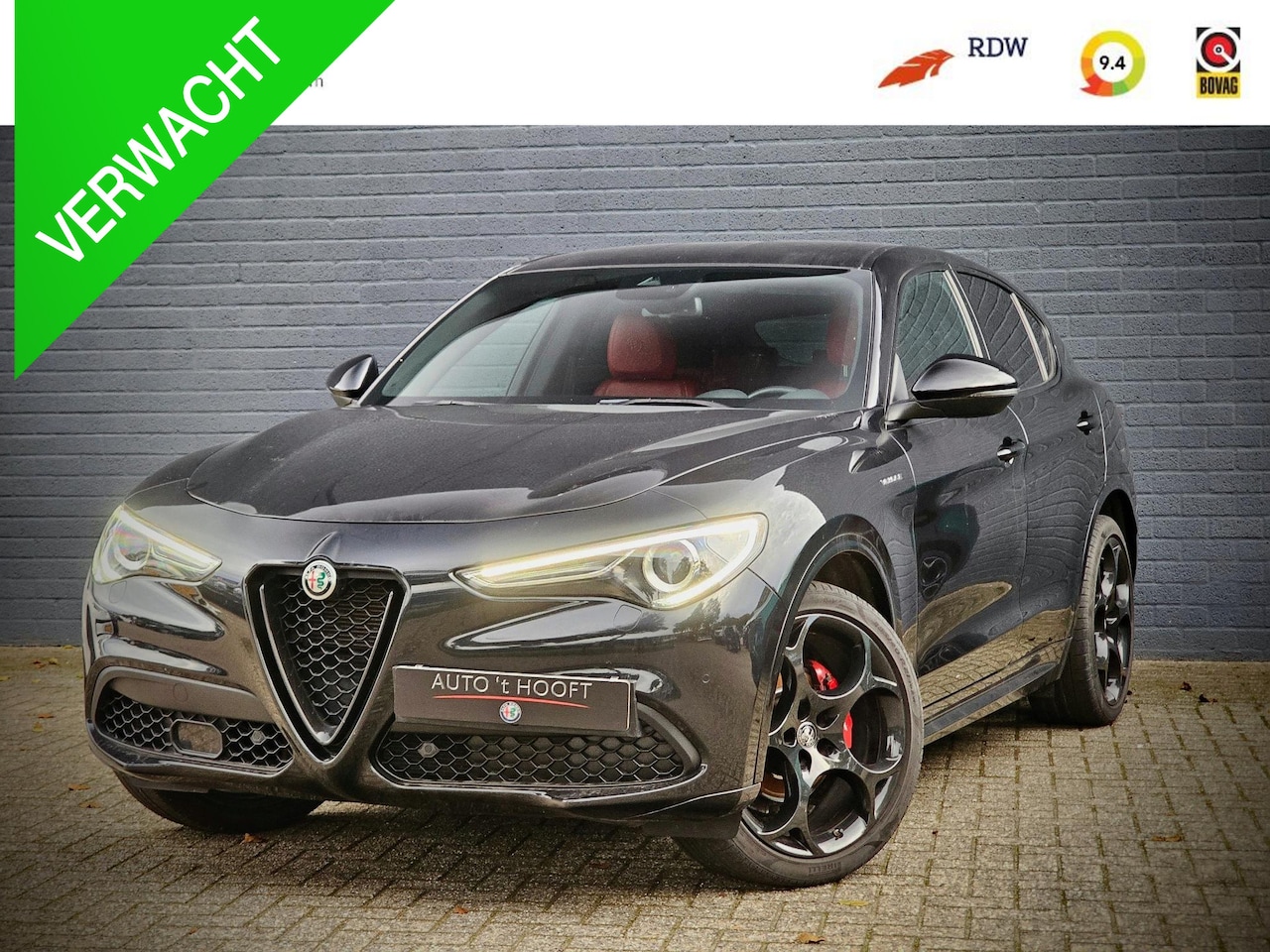 Alfa Romeo Stelvio - 2.0 T GME AWD Veloce / ROOD LEDER / CARPLAY / - AutoWereld.nl