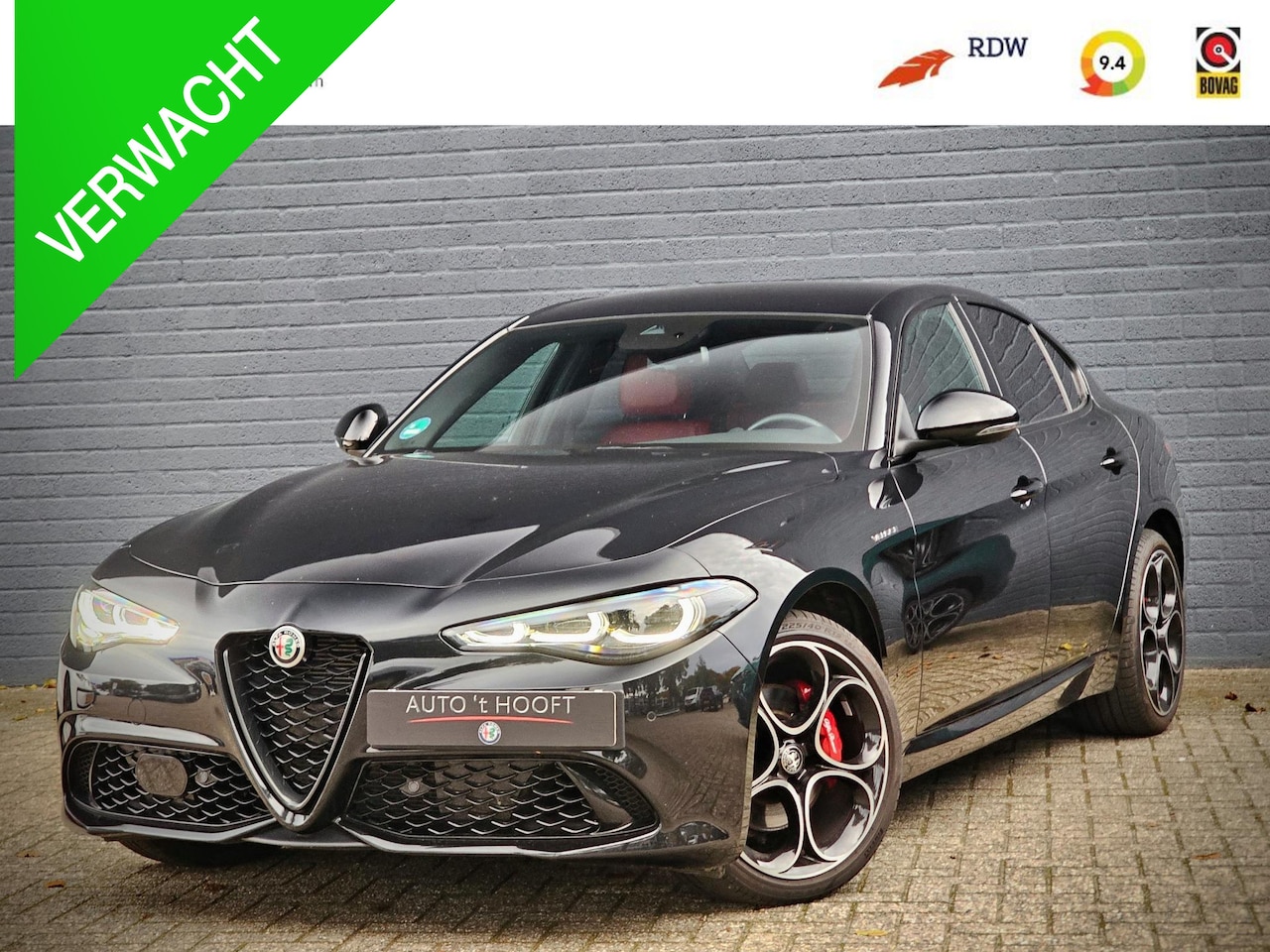 Alfa Romeo Giulia - 2.0 T GME AWD Veloce / ROOD LEDER / ADAS 2 - AutoWereld.nl