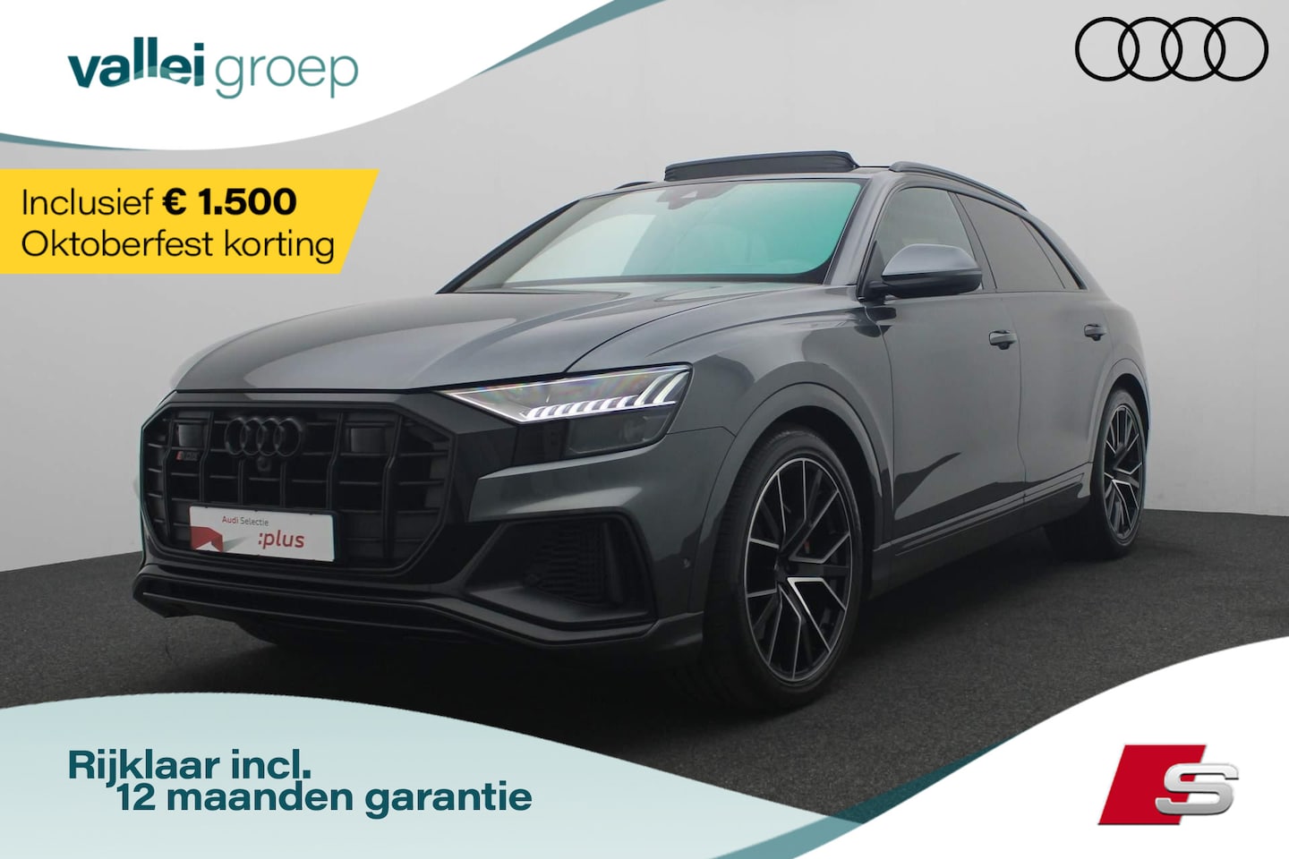 Audi SQ8 - 4.0 TFSI 507 pk tiptronic quattro | Vierwielbesturing | Pano | Soft-Close | HD Matrix | B& - AutoWereld.nl