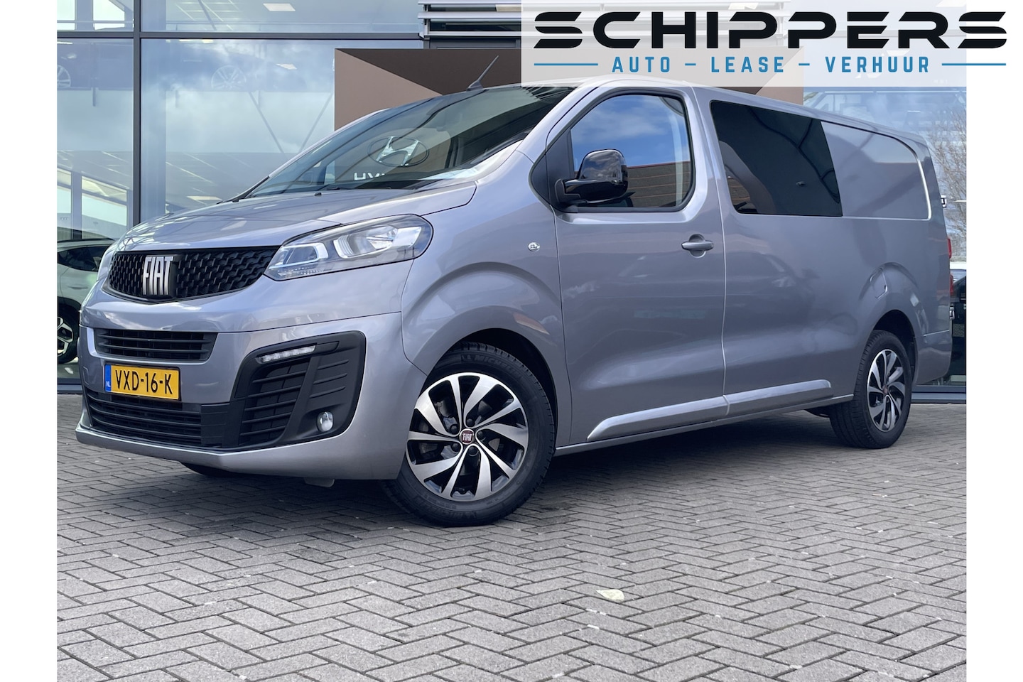 Fiat Scudo - 2.0 MultiJet 145 L3 DC | Dubbele cabine | 145pk | Trekhaak | Navigatie - AutoWereld.nl