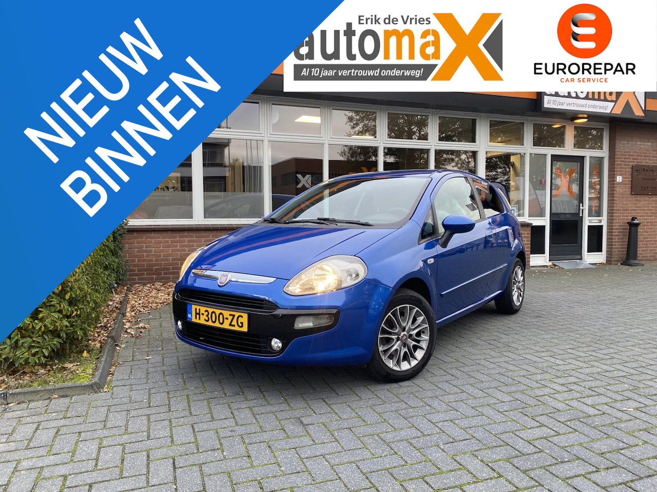 Fiat Punto Evo - 1.2 Pop |Airco|Boekjes| - AutoWereld.nl