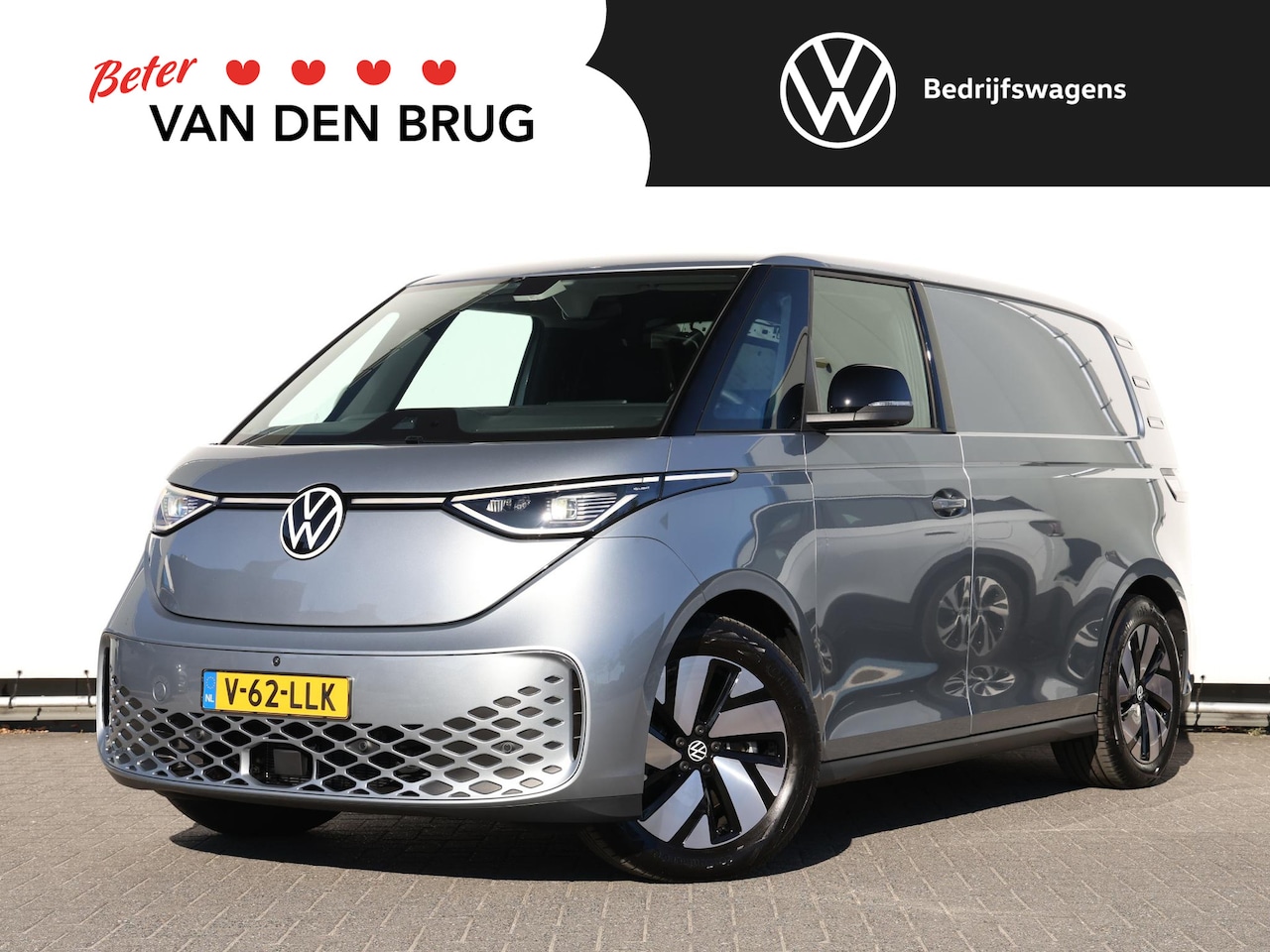 Volkswagen ID. Buzz Cargo - Bulli edition 79 kWh | LED | ACC | Achteruitrijcamera | 19" Lichtmetalen Velgen | Alarm | - AutoWereld.nl