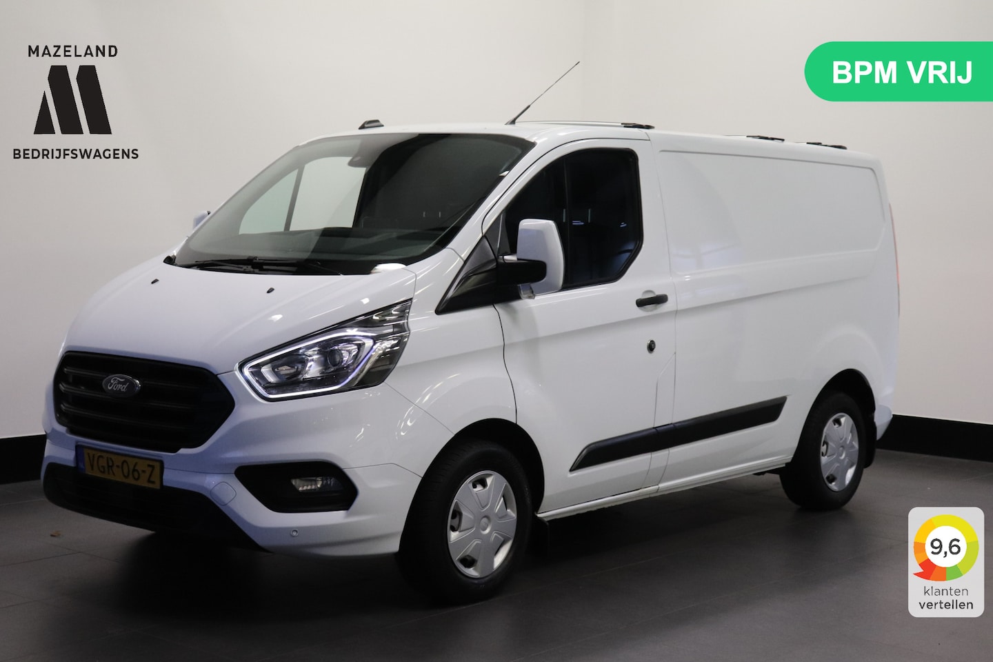 Ford Transit Custom - 2.0 TDCI EURO 6 - Airco - Navi - Cruise - € 13.950,- Excl. - AutoWereld.nl