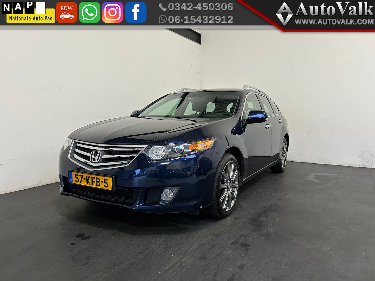 Honda Accord Tourer - 2.0i Elegance. Trekhaak! - AutoWereld.nl