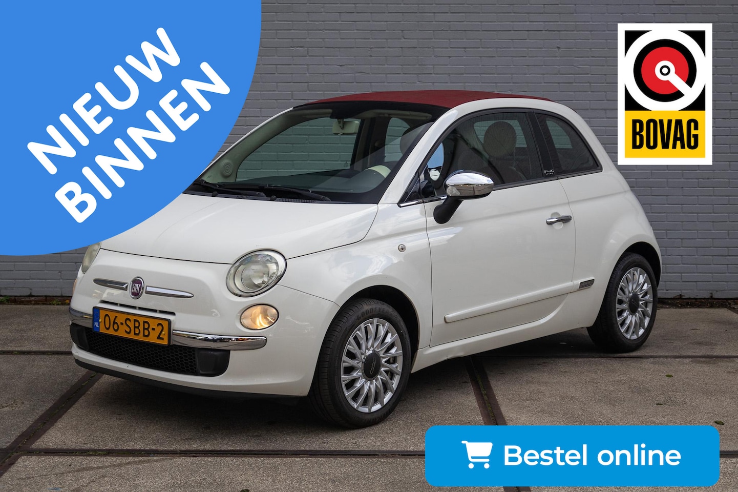 Fiat 500 C - 1.2 Lounge 1.2 Lounge - AutoWereld.nl