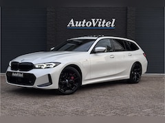 BMW 3-serie Touring - 330e M-Sport Pro | 19, 5kWh | Panodak | Head-up | Memory | Trekhaak | 360° Camera | Fabrie