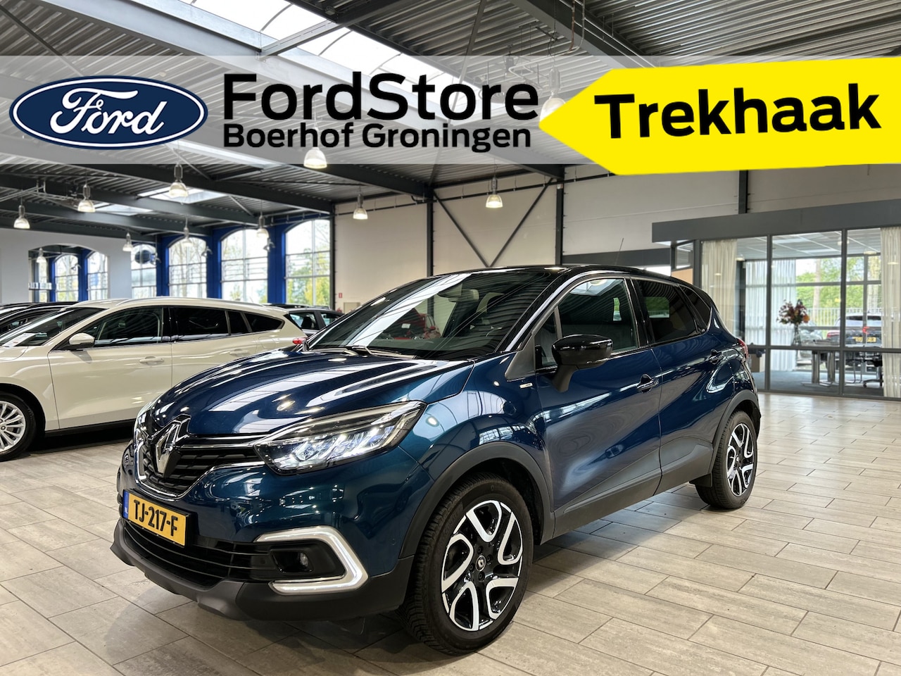 Renault Captur - 0.9 TCe 90 pk Bose | Trekhaak | Camera | LED | Navi | Clima | Cruise | 4 seiz. banden - AutoWereld.nl