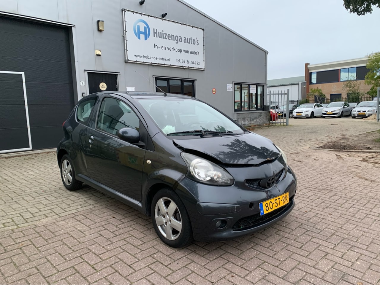 Toyota Aygo - 1.0 |3drs |AIRCO |Voorschade - AutoWereld.nl