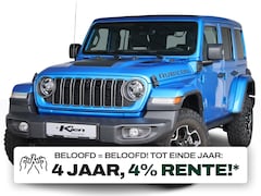 Jeep Wrangler Unlimited - 4xe 380 Rubicon | Sky view | Stoel verwarming | Achteruitrijcamera |
