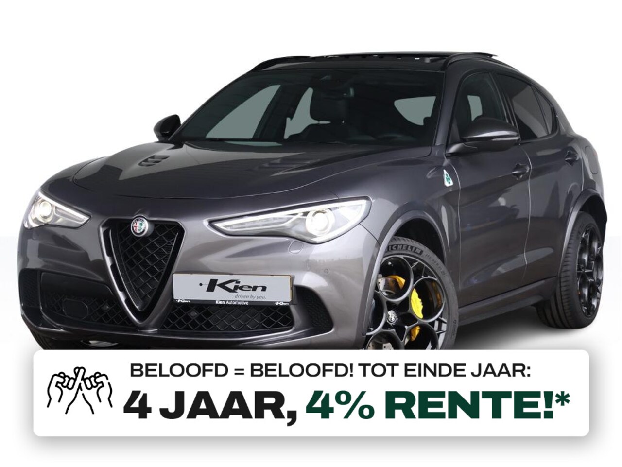 Alfa Romeo Stelvio - 2.9 V6 AWD Quadrifoglio | 510 PK | Pano | Stoel- en stuurverwarming | - AutoWereld.nl