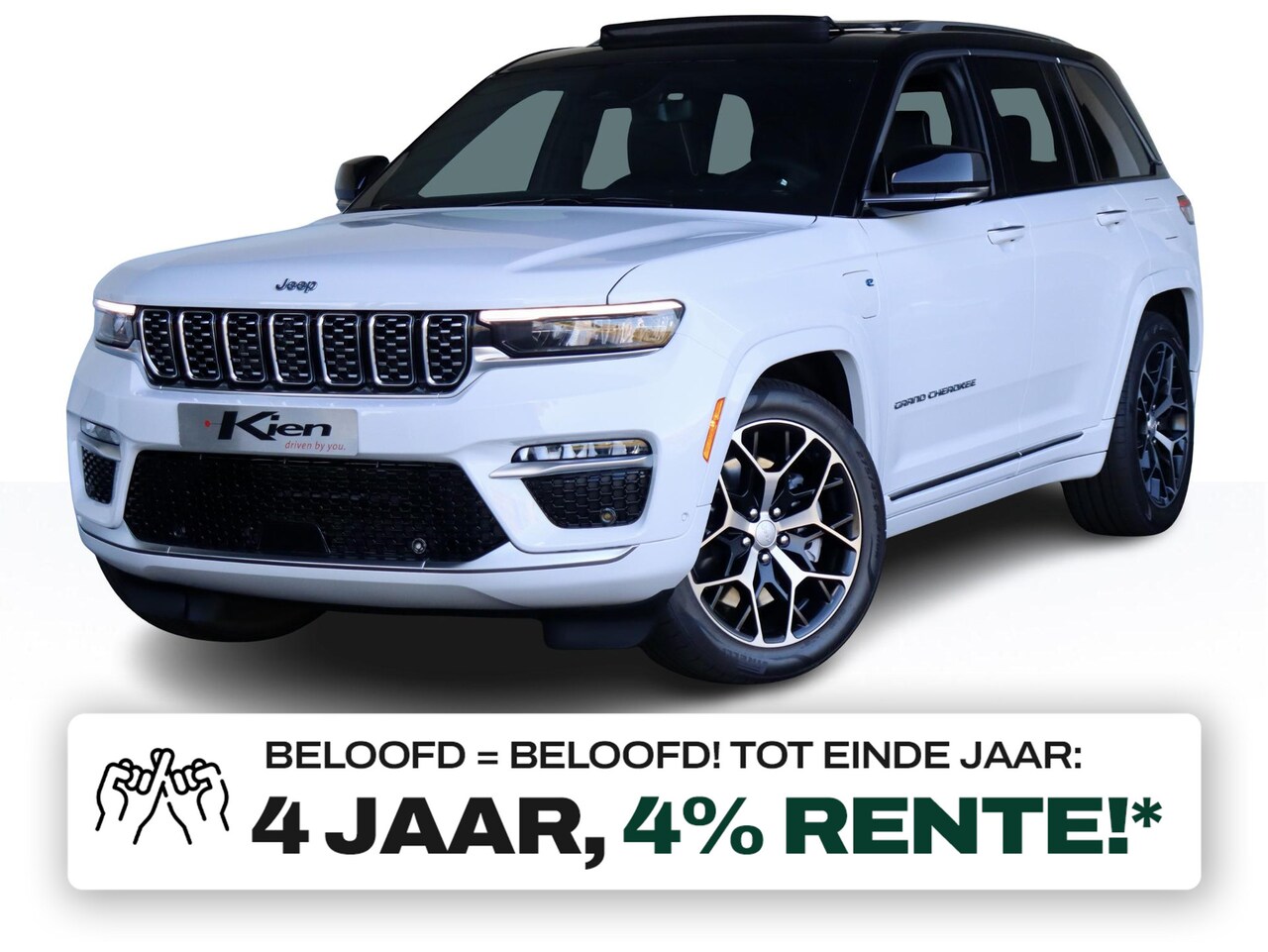 Jeep Grand Cherokee - 2.0 Summit Reserve 4xe | Massagestoel | Luchtvering | Pano | Passenger screen | McIntosh A - AutoWereld.nl
