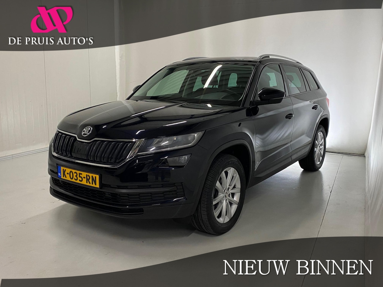Skoda Kodiaq - 1.5 TSI Business Edition Sport stoelen Canton Sound Trekhaak Camera Leer Privacy Glass Key - AutoWereld.nl