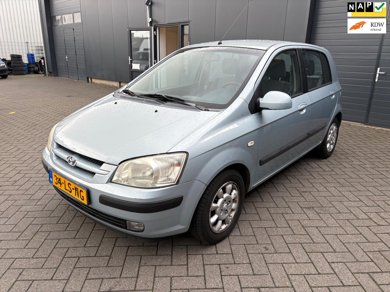 Hyundai Getz - 1.6i-16V GLS 1.6i-16V GLS - AutoWereld.nl