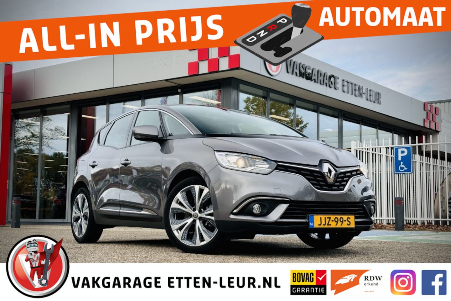 Renault Scénic - 1.3 TCe Intens 140PK | PARKEERSENSOREN | CLIMA | APPLE + ANDROID - AutoWereld.nl