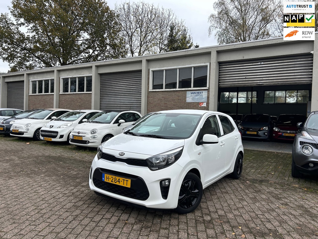 Kia Picanto - 1.0 CVVT ComfortLine Airco,Centrale Verg. 1e Eigenaar! Dealer onder NAP! - AutoWereld.nl