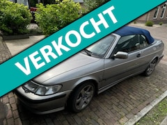 Saab 9-3 Cabrio - 2.0 Turbo S 185 PK navi LEER org NL