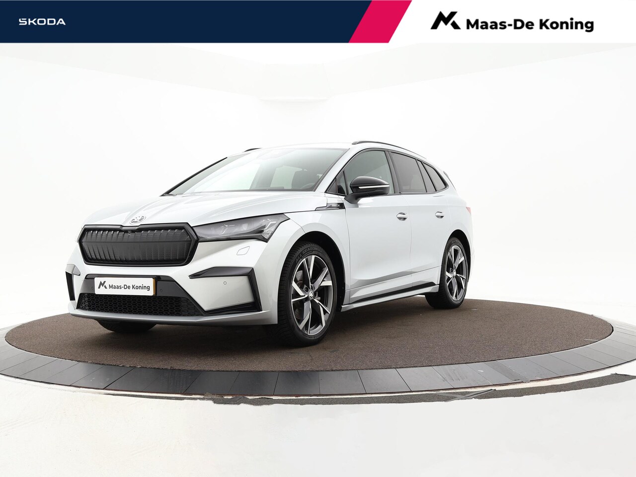 Skoda Enyaq iV - 60 180pk Sportline · Camera · Keyless · Apple/Android Car Play · Navi · P-Sensoren · Elek. - AutoWereld.nl