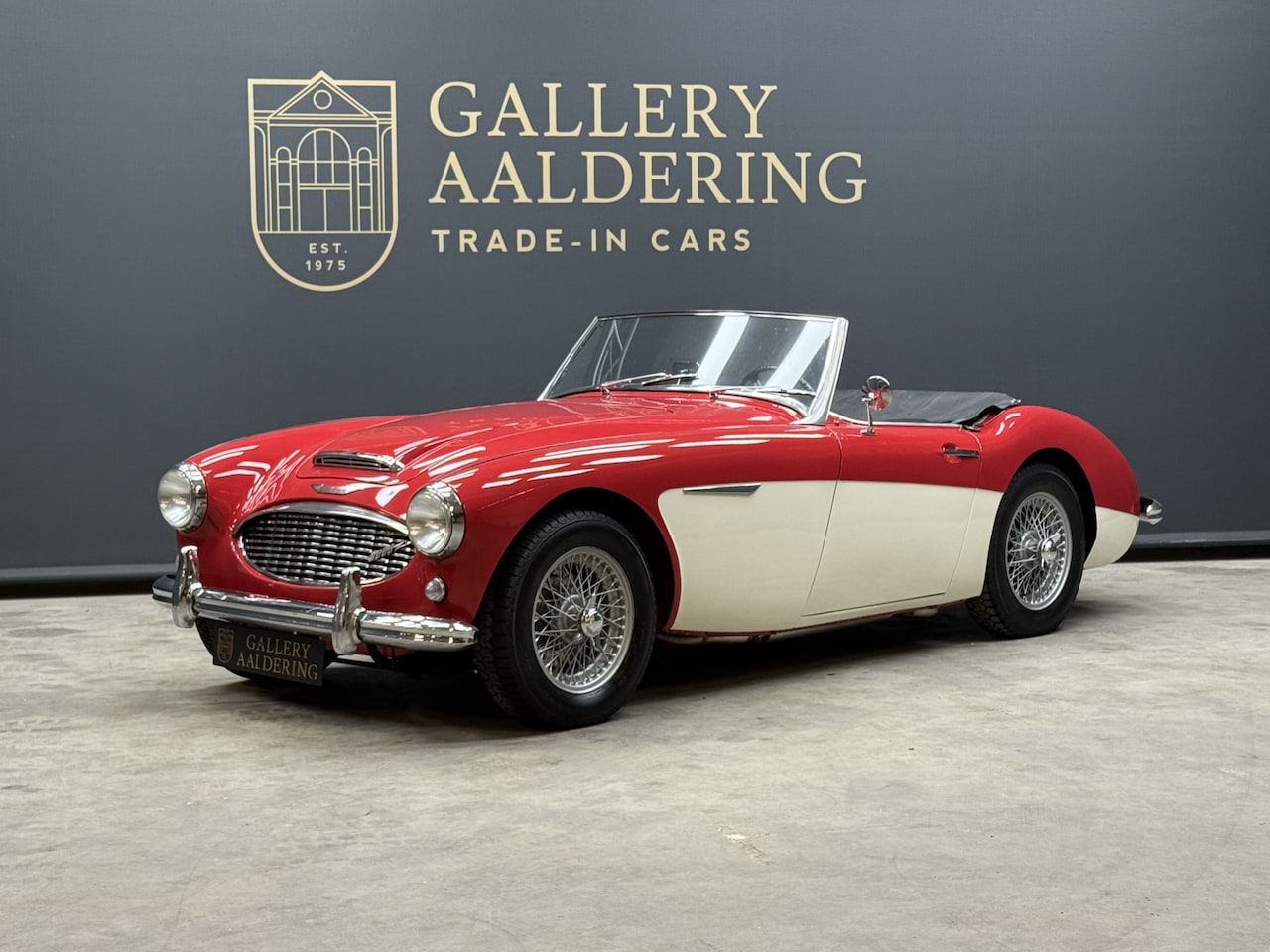 Austin Mk II - Healey 3000 MK2 "Trade-in car" Great driver's quality, Partially restored a few years ago - AutoWereld.nl