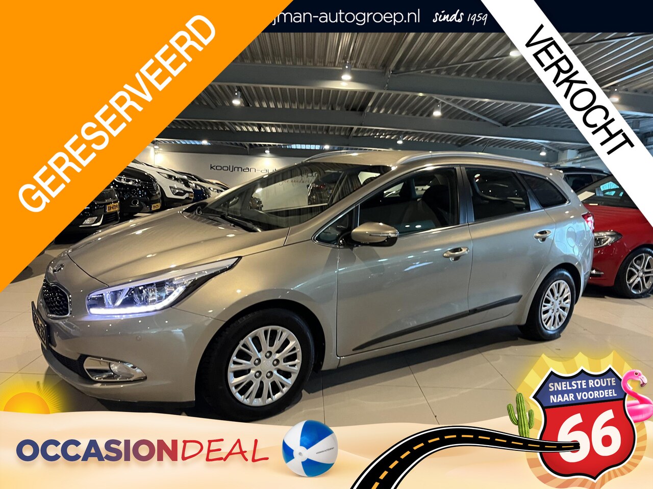 Kia Cee'd - 1.6 GDI Business Pack AUTOMAAT TREKHAAK - AutoWereld.nl