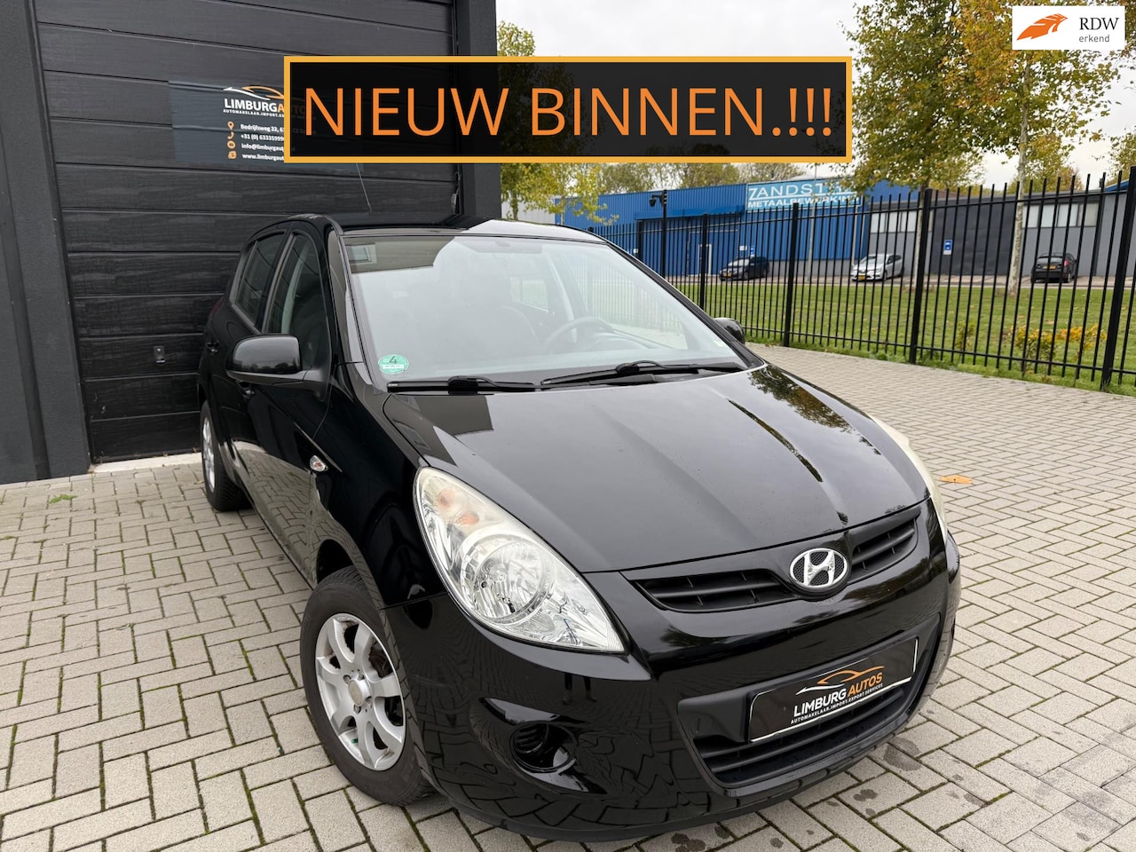 Hyundai i20 - 1.2i i-Catcher Airco Elek Ramen Lage KM!! - AutoWereld.nl