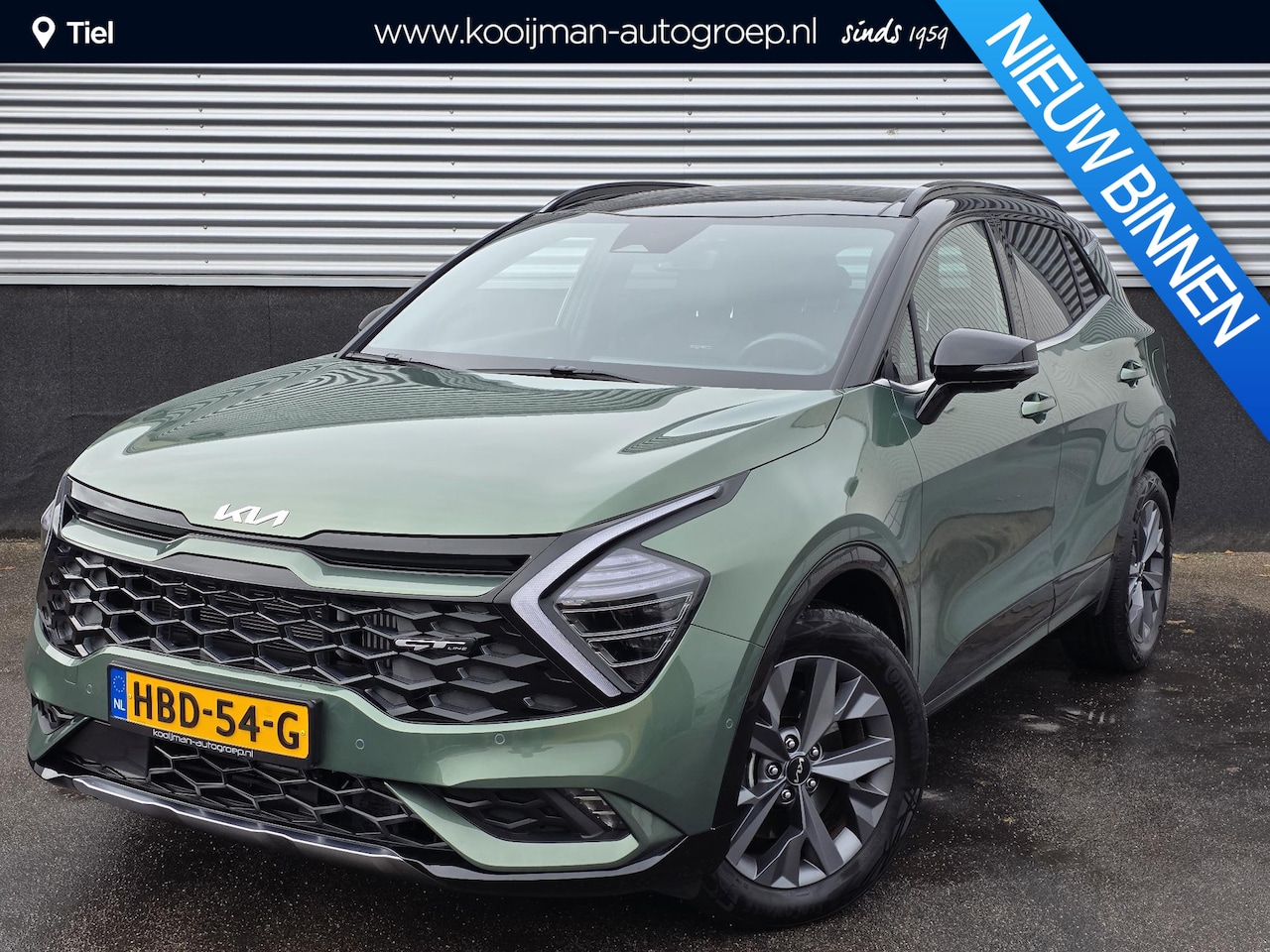 Kia Sportage - 1.6 T-GDi Hybrid GT-PlusLine 1e eign. NL-auto, Schuif/kanteldak, Lederen bekleding, Stoelk - AutoWereld.nl