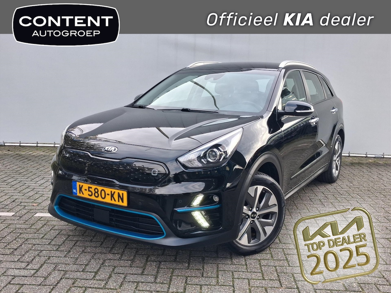 Kia e-Niro - Elektrisch DynamicLine 64 KW I 3 Fase I Stoelverwarming - AutoWereld.nl