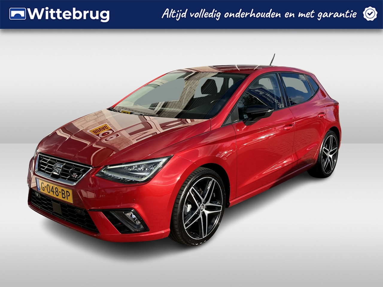 SEAT Ibiza - 1.0 TSI FR Business Intense / CAMER/ PARK. SENSOREN/ LED/ VIRTUAL COCKPIT/ GETINT GLAS/ NA - AutoWereld.nl
