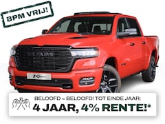 Dodge Ram 1500 - 3.0 Hurricane Crew Cab Laramie Night Premium | BPM vrij | 2025 Model | Luchtvering | Passe