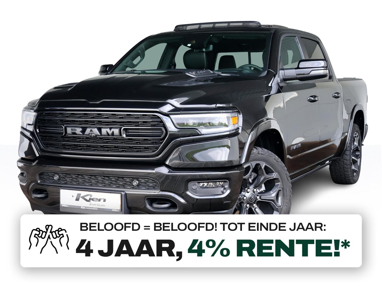 Dodge Ram 1500 - 5.7 V8 4x4 Crew Cab Limited | LPG | Luchtvering | Pano-dak | - AutoWereld.nl