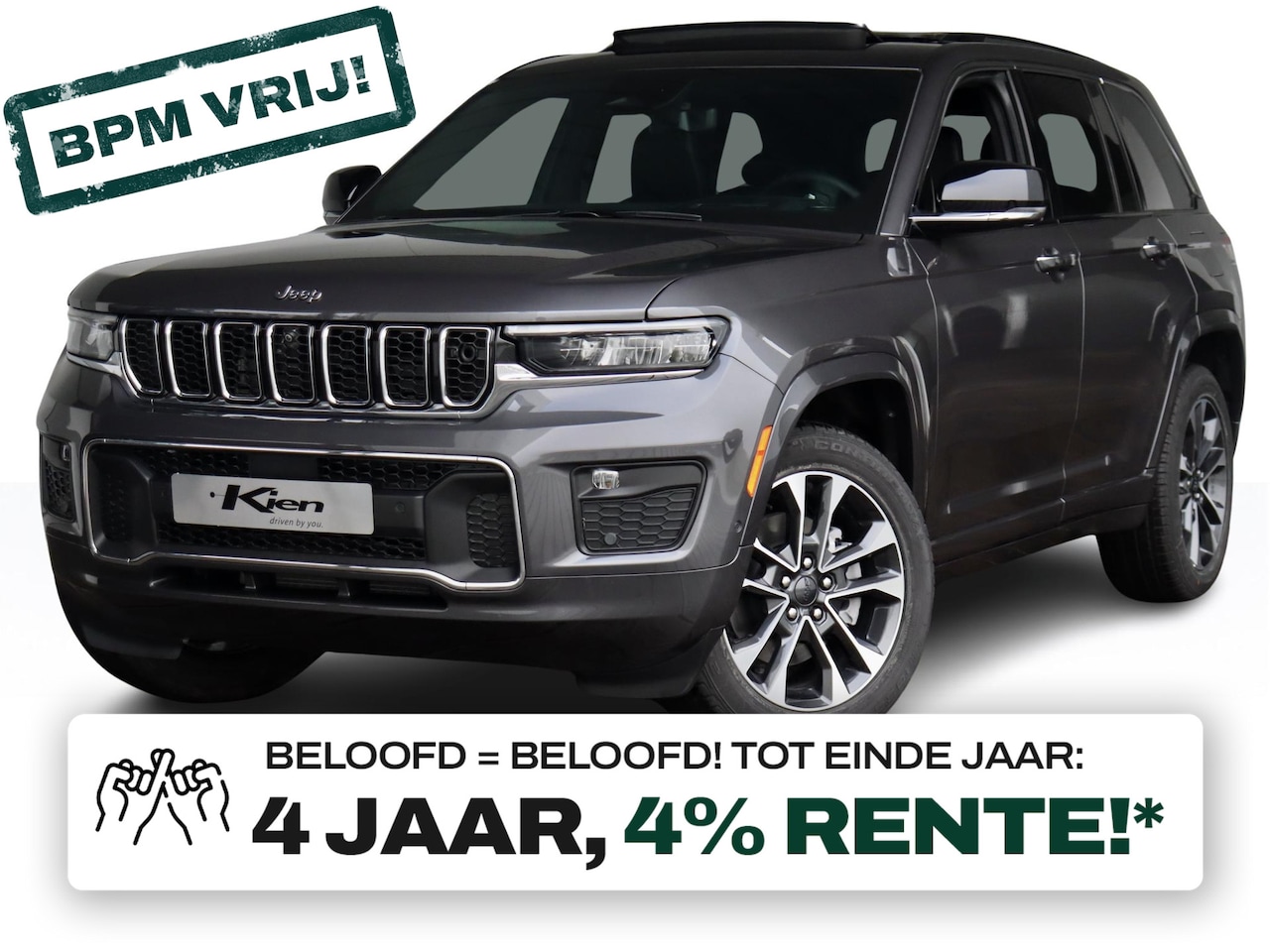 Jeep Grand Cherokee - 3.6 Summit | VAN | Massage | Luchtvering | Pano | Passenger screen | ACC | Stoel- & stuurv - AutoWereld.nl