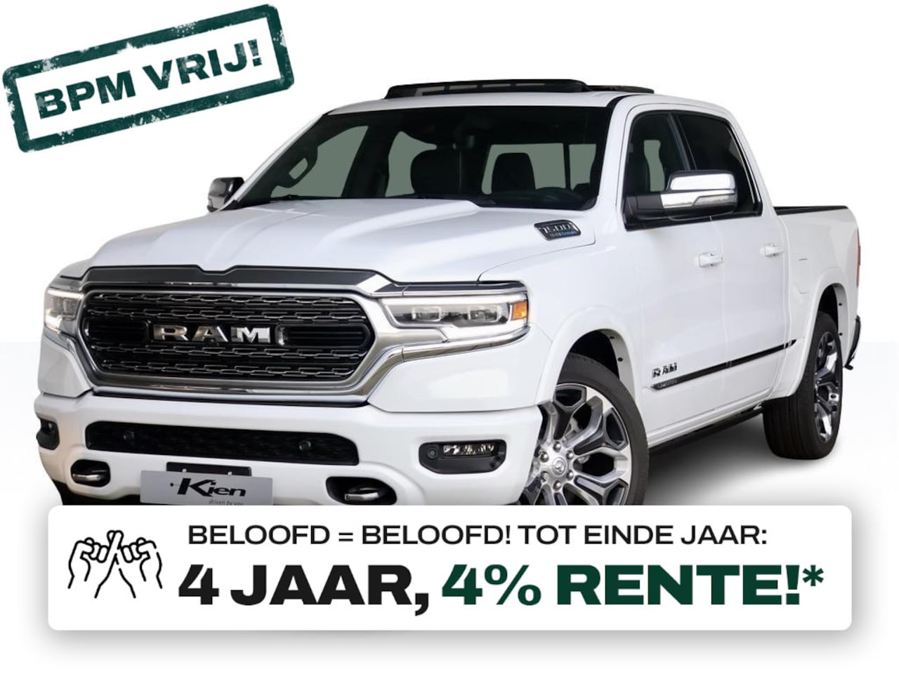 Dodge Ram 1500 - 5.7 V8 4x4 Crew Cab Limited | Pano | elektrische treeplanken | 360 Camera | - AutoWereld.nl