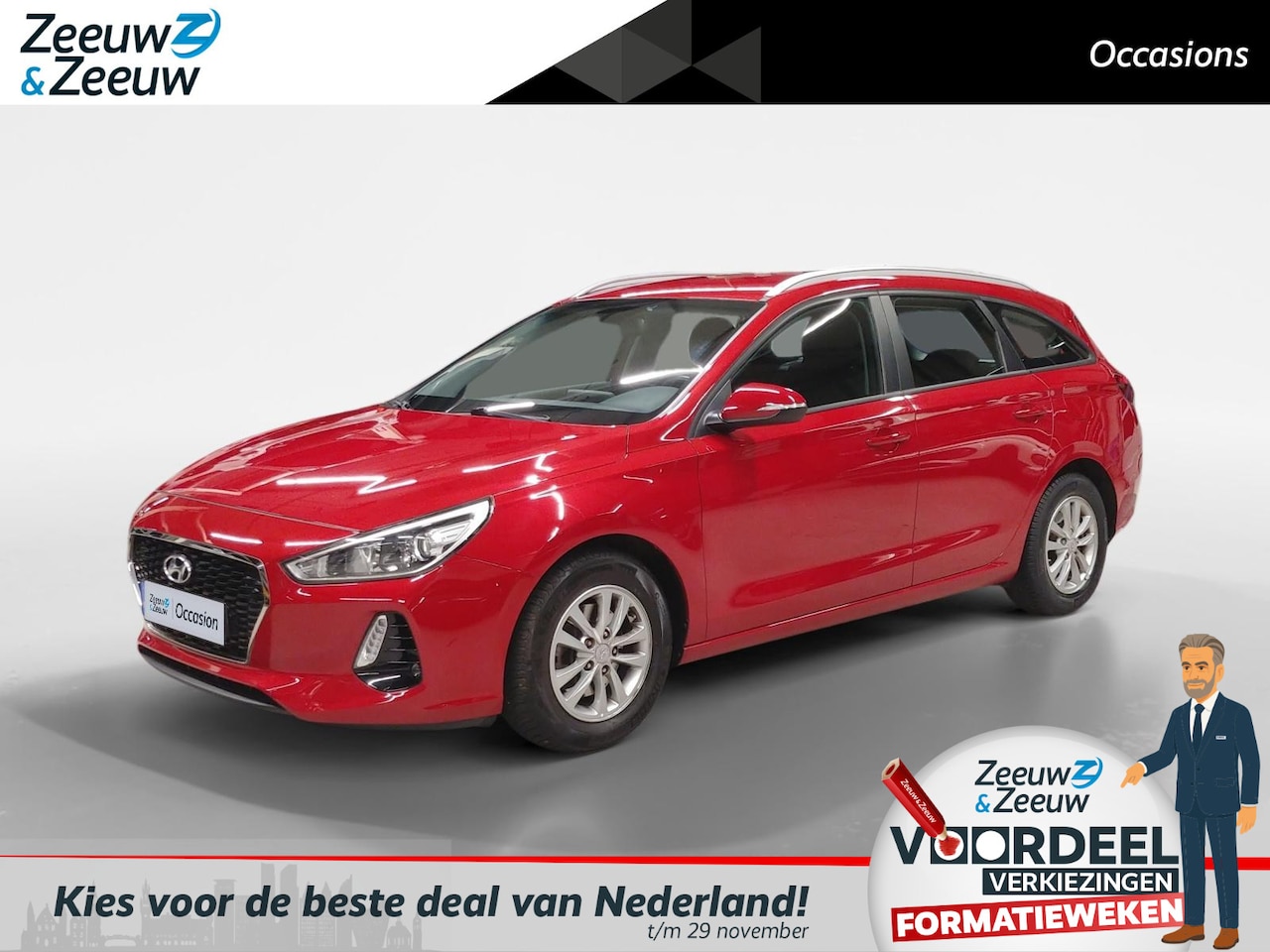 Hyundai i30 Wagon - 1.4 T-GDI Comfort 1.4 T-GDI Comfort - AutoWereld.nl