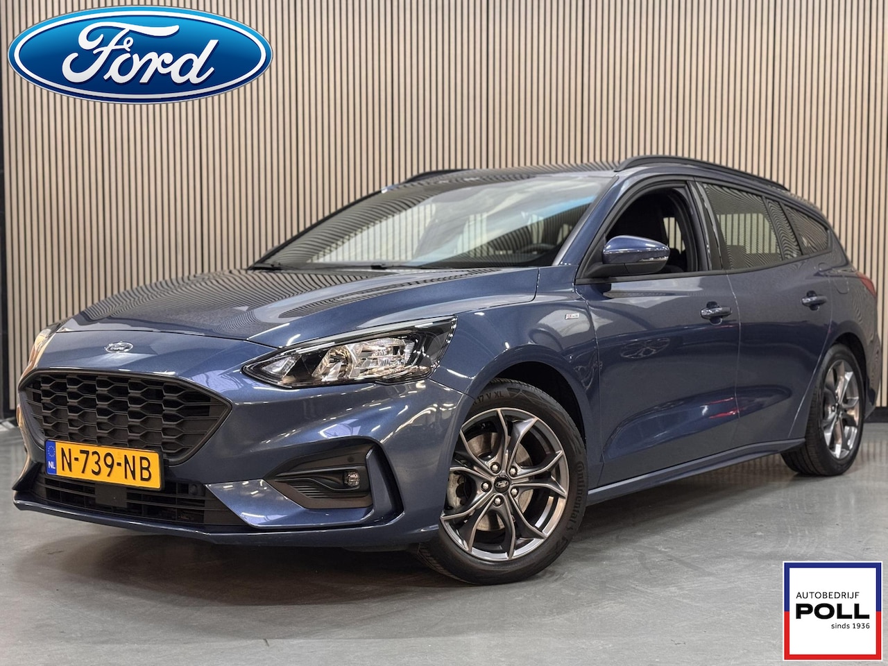 Ford Focus Wagon - 125pk EcoB Hybrid ST Line Navi Trekhaak Winter pack B&O Adap. Cruise AGR Stoel Wagon - AutoWereld.nl