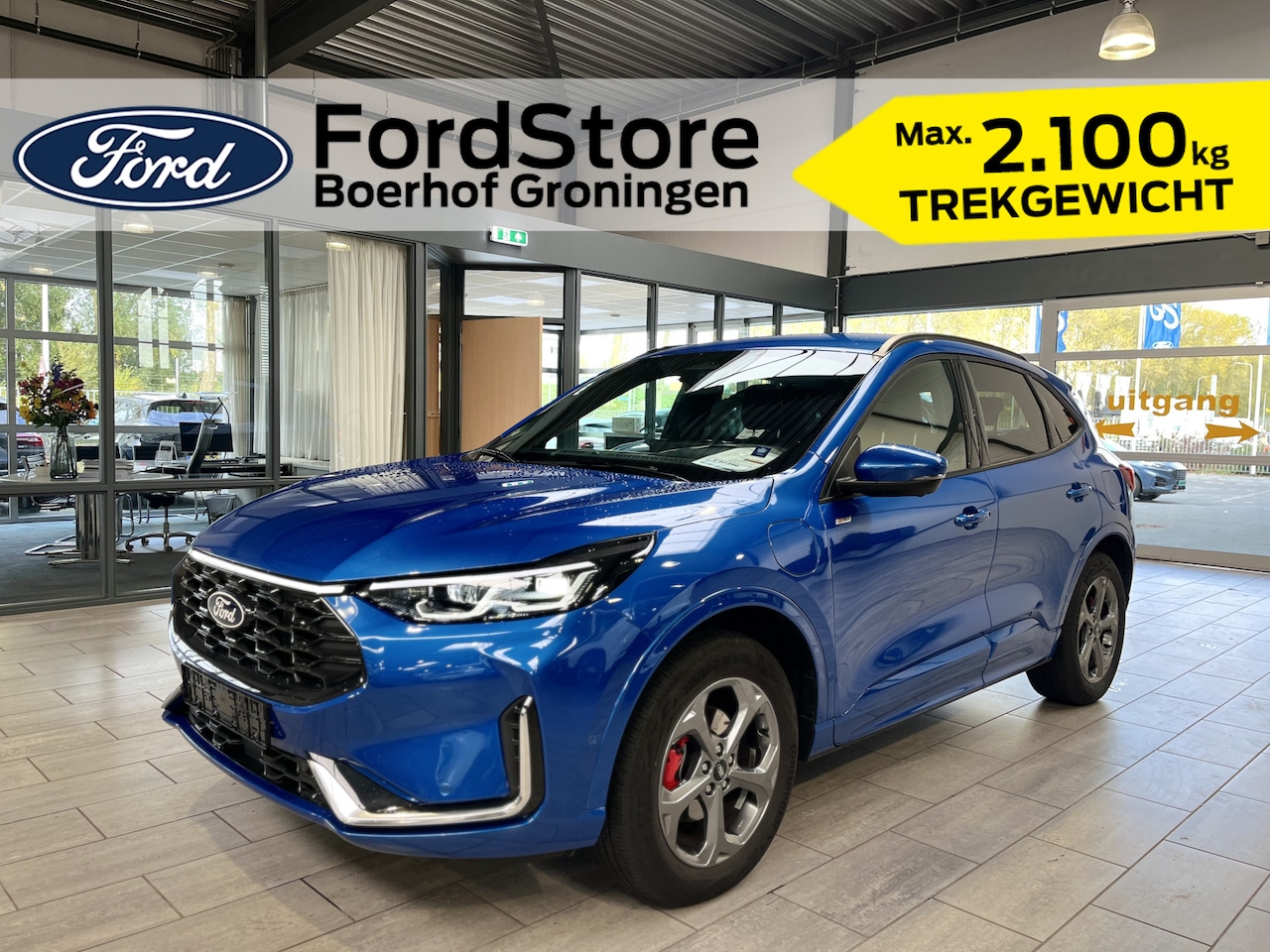 Ford Kuga - ST-Line X 2.5 PHEV 243 pk | Matrix LED | Winter Pack | HUD | 360° Camera | B&O | Adapt. Cr - AutoWereld.nl