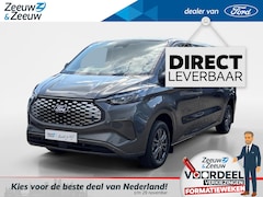 Ford E-Transit Cust. - 340 L2H1 Limited 65 kWh | VOORRAAD | Elektrische Trekhaak | 2-zits | Navigatie | 17 inch v