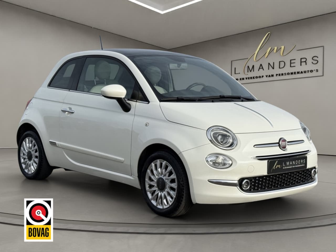 Fiat 500 - 1.2 Star 2020 WIT PARELMOER | Apple CarPlay | Climate Con - AutoWereld.nl