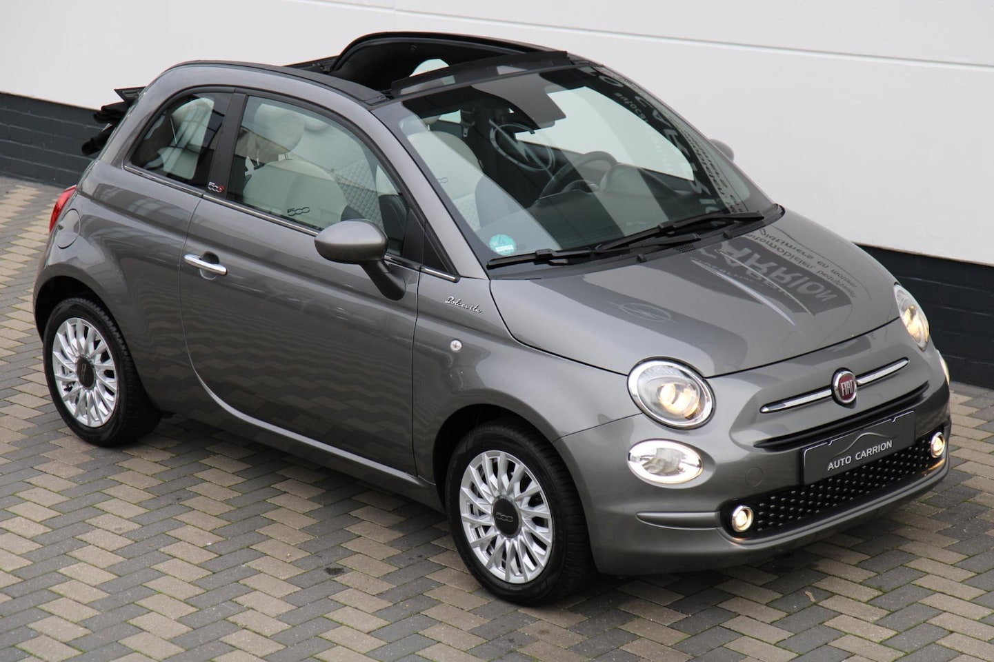 Fiat 500 C - 1.0 Hybrid Dolcevita Carplay Cruise Airco BTW !! - AutoWereld.nl