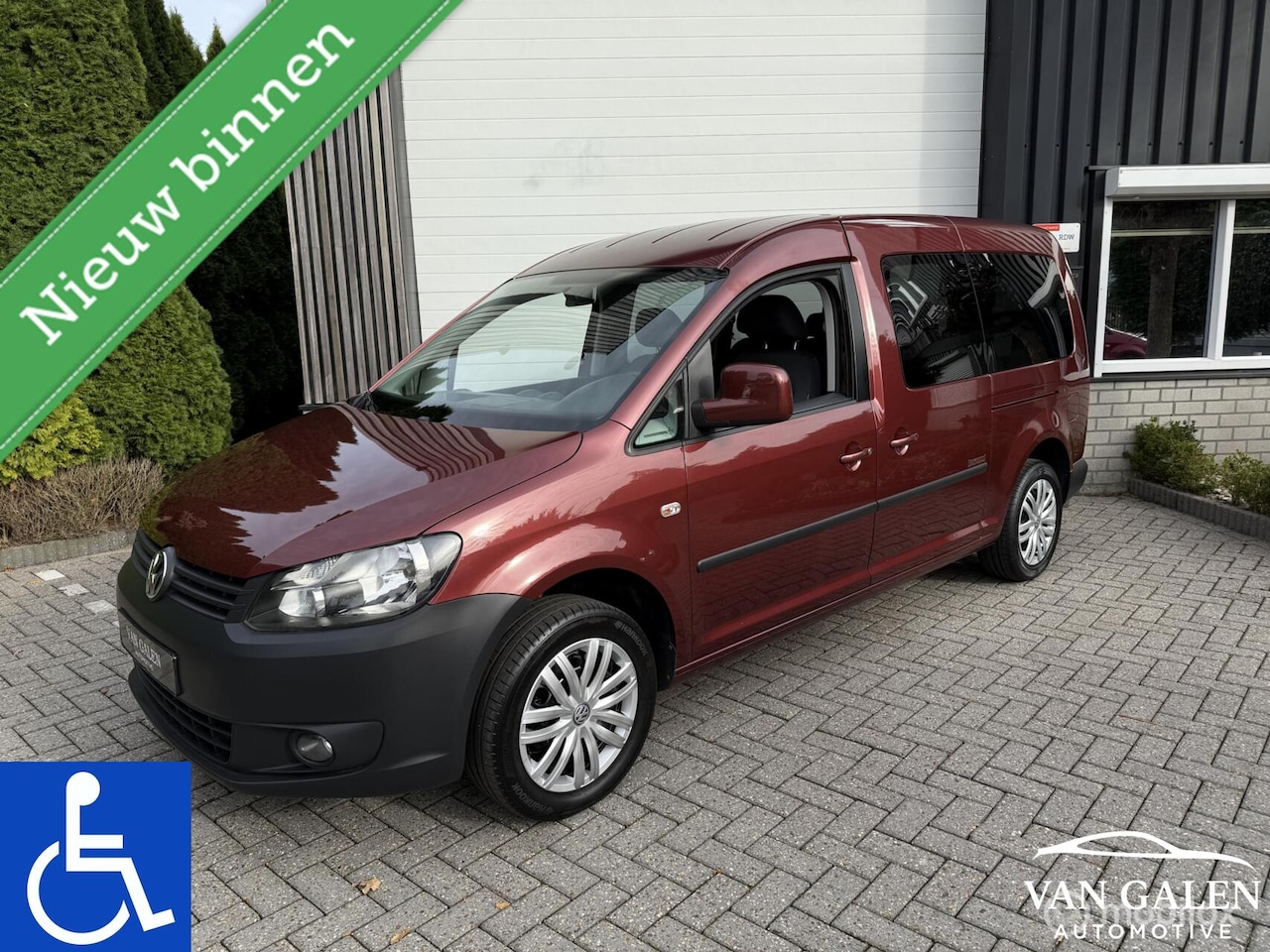 Volkswagen Caddy Maxi - 1.2 TSI Rolstoelauto 5+1 Rolstoelbus - AutoWereld.nl