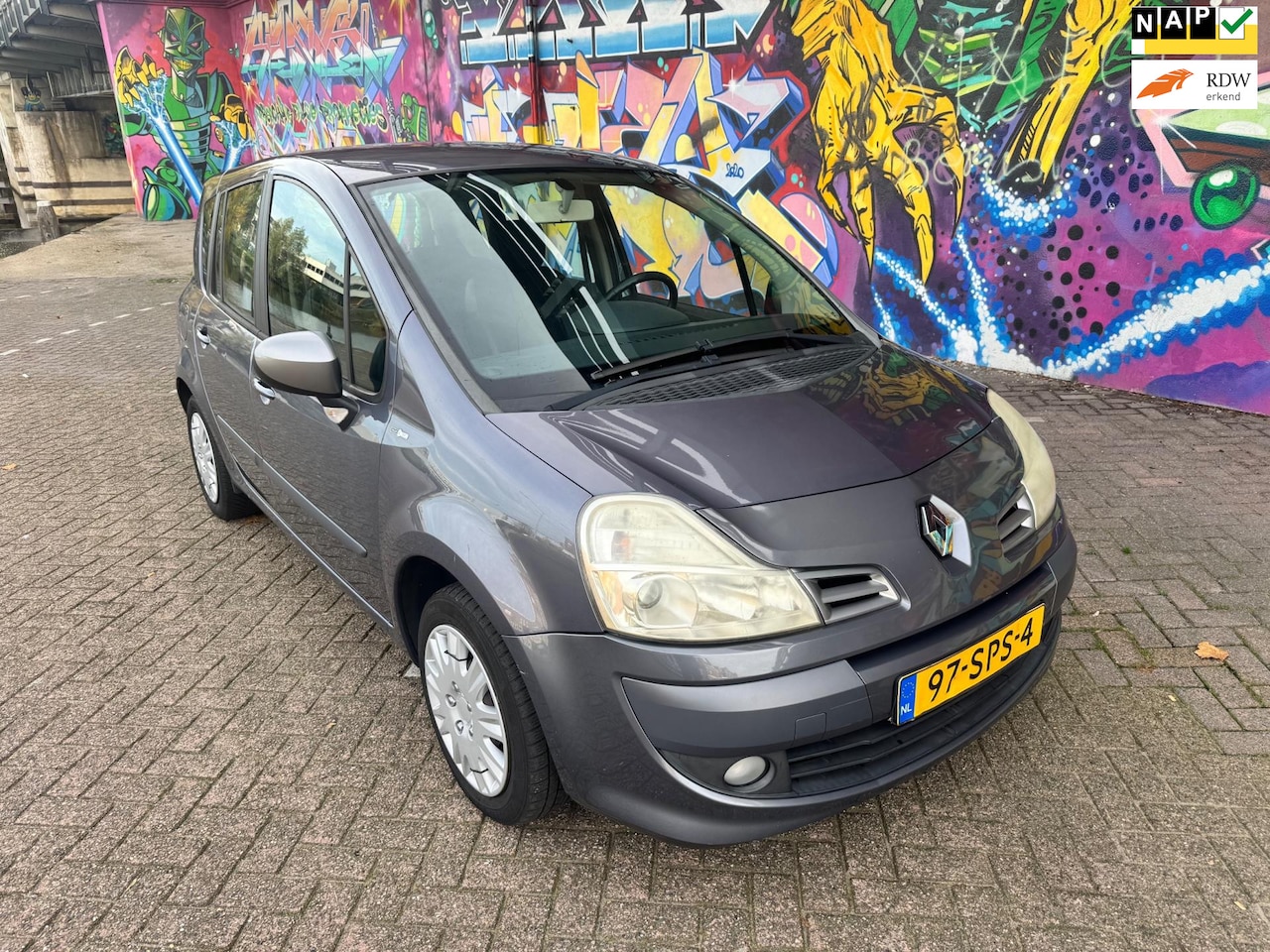 Renault Grand Modus - 1.2-16V Night & Day mooie auto rijd heerlijk airco half leer àlles elektrisch facelift mod - AutoWereld.nl