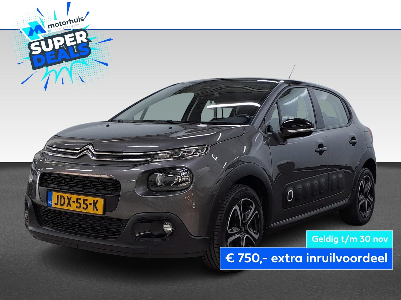 Citroën C3 - 1.2 PureTech 110PK SHINE NAVI TEL PDC CAMERA - AutoWereld.nl