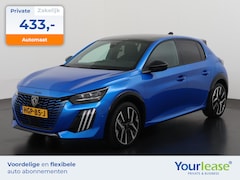 Peugeot 208 - Hybrid 100 e-DCS6 GT Automaat | All-in 433, - Private Lease | Direct uit voorraad