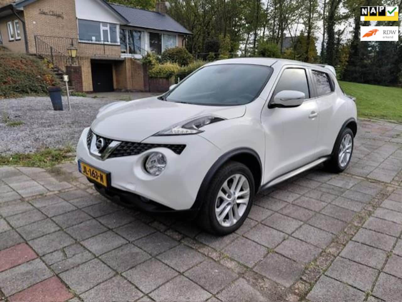 Nissan Juke - 1.2 DIG-T S/S N-Connecta/NL Auto/Cruise controle/Navi/Airco - AutoWereld.nl