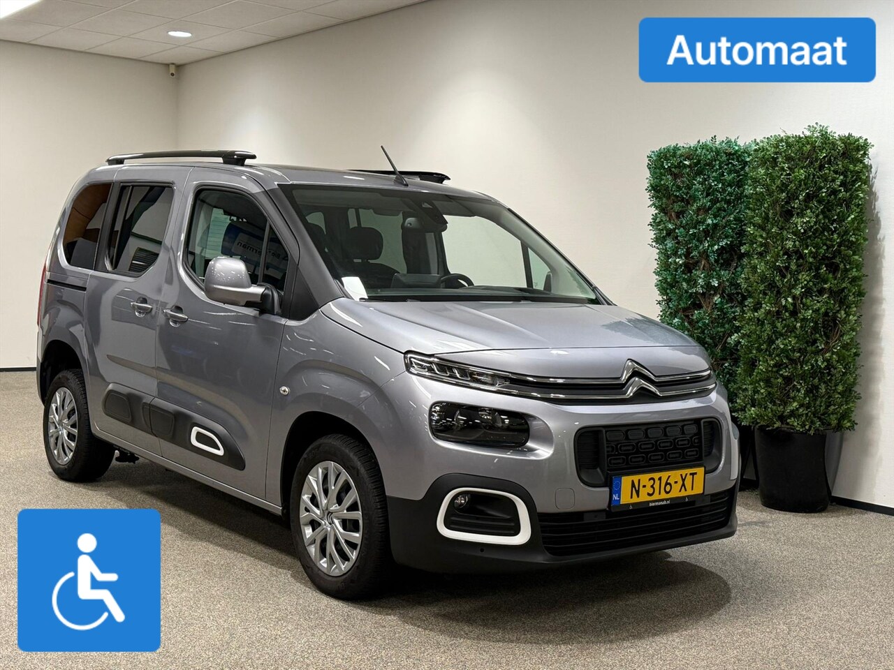 Citroën Berlingo - L1 Rolstoelauto Automaat 3+1 rolstoel geschikt - AutoWereld.nl