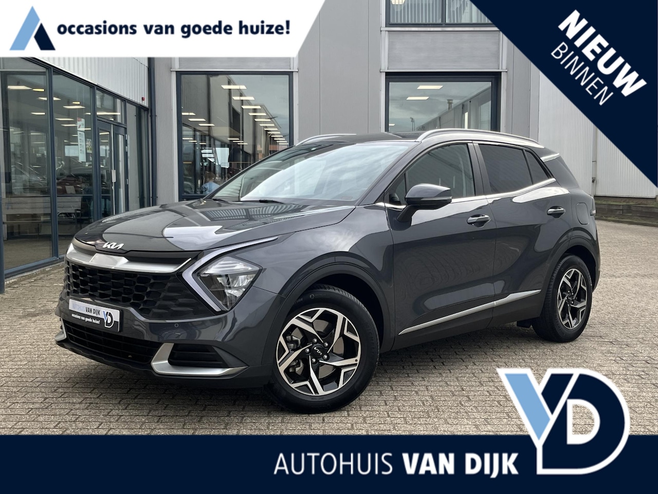Kia Sportage - 1.6 T-GDi MHEV ComfortLine | Apple CarPlay-Android Auto/Clima/Adapt.Cruise/Camera/Trekhaak - AutoWereld.nl