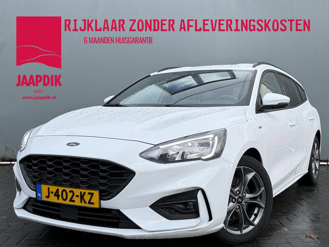 Ford Focus Wagon - BWJ 2020 1.0 EcoBoost Hybrid 124 PK ST Line X Business TREKHAAK | APPLE CARPLAY | ANDROID - AutoWereld.nl